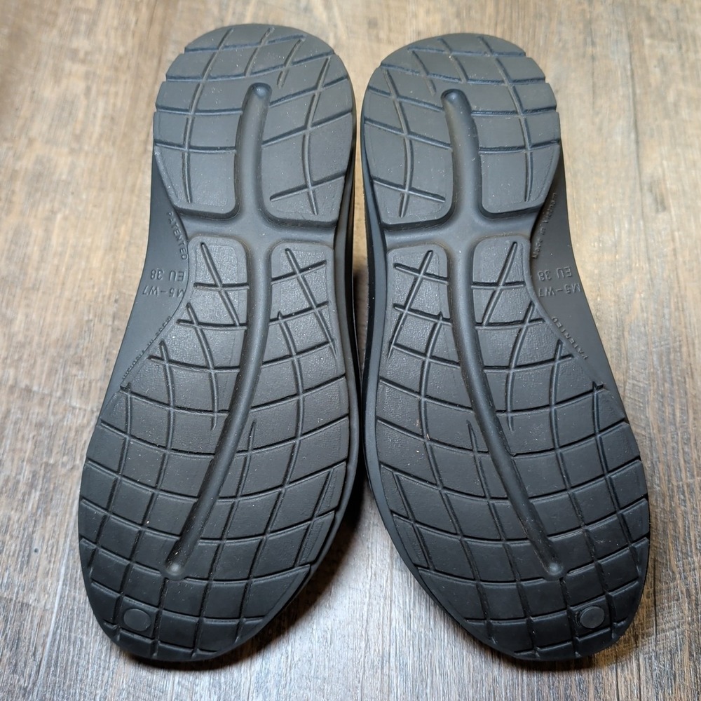 OOFOS OOcandoo Recovery Shoes Womens Size 7 Mens 5 Black Comfort Sandals - Picture 11 of 13